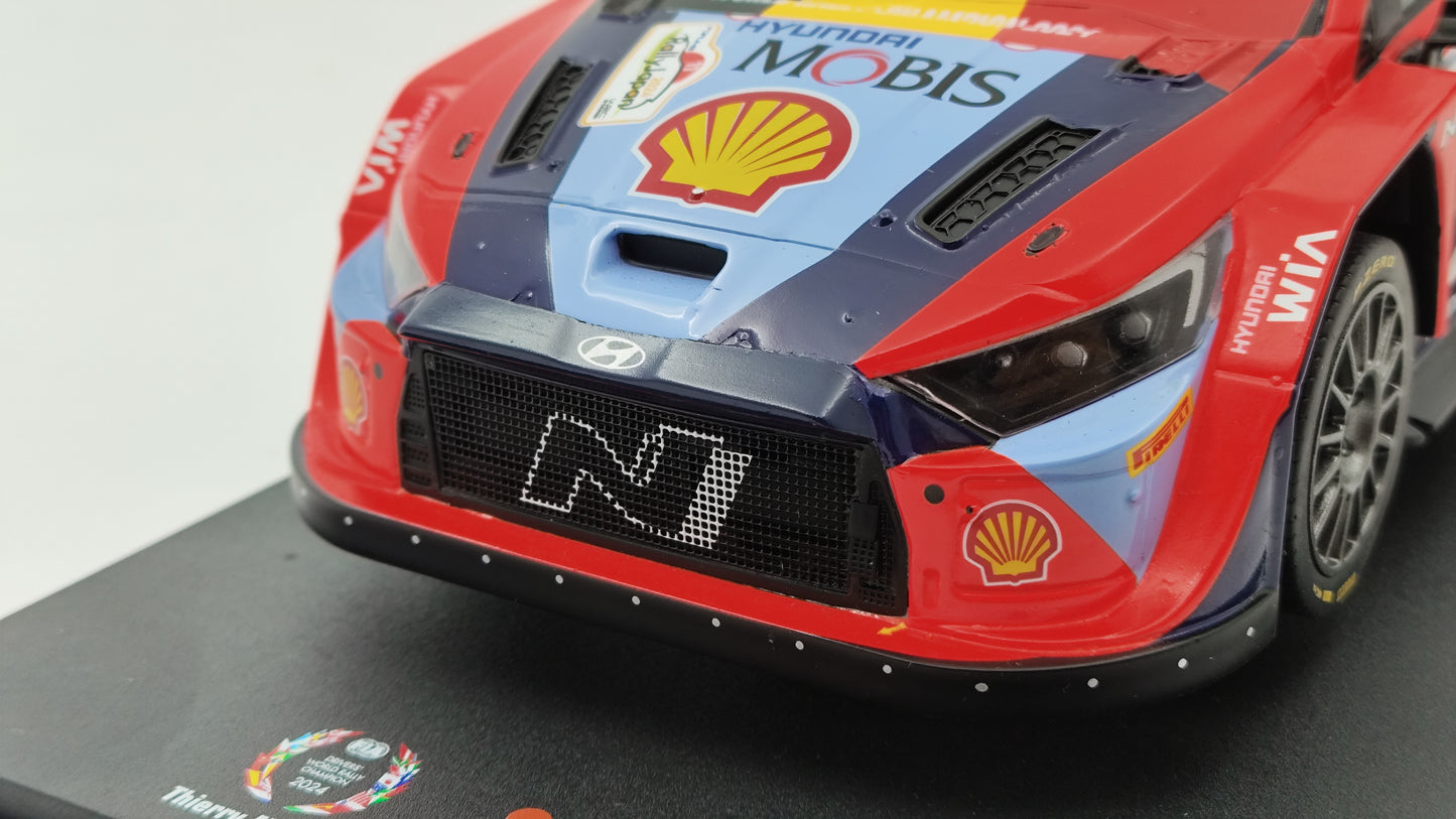 Ixo Hyundai i20 Rally1 2024 Rally Japan T.Neuville/M.Wydaeghe 1/18 18RMC288.22