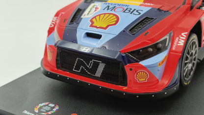 Ixo Hyundai i20 Rally1 2024 Rally Japan T.Neuville/M.Wydaeghe 1/18 18RMC288.22