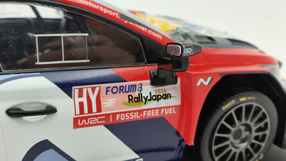 Ixo Hyundai i20 Rally1 2024 Rally Japan T.Neuville/M.Wydaeghe 1/18 18RMC288.22