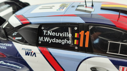 Ixo Hyundai i20 Rally1 2024 Rally Japan T.Neuville/M.Wydaeghe 1/18 18RMC288.22