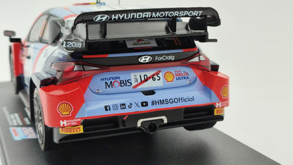 Ixo Hyundai i20 Rally1 2024 Rally Japan T.Neuville/M.Wydaeghe 1/18 18RMC288.22