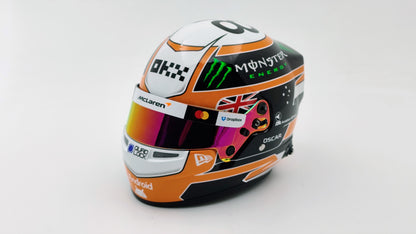 Bell Mini Helmet Oscar Piastri Mclaren F1 Monaco GP 2025 1/2