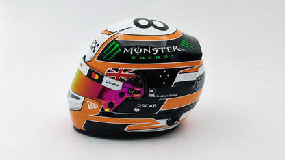 Bell Mini Helmet Oscar Piastri Mclaren F1 Monaco GP 2025 1/2
