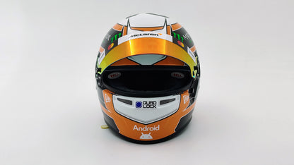 Bell Mini Helmet Oscar Piastri Mclaren F1 Monaco GP 2025 1/2