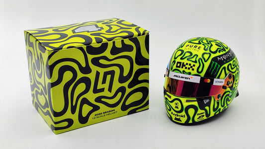 Bell Mini Helmet Lando Norris Mclaren F1 2025 1/2