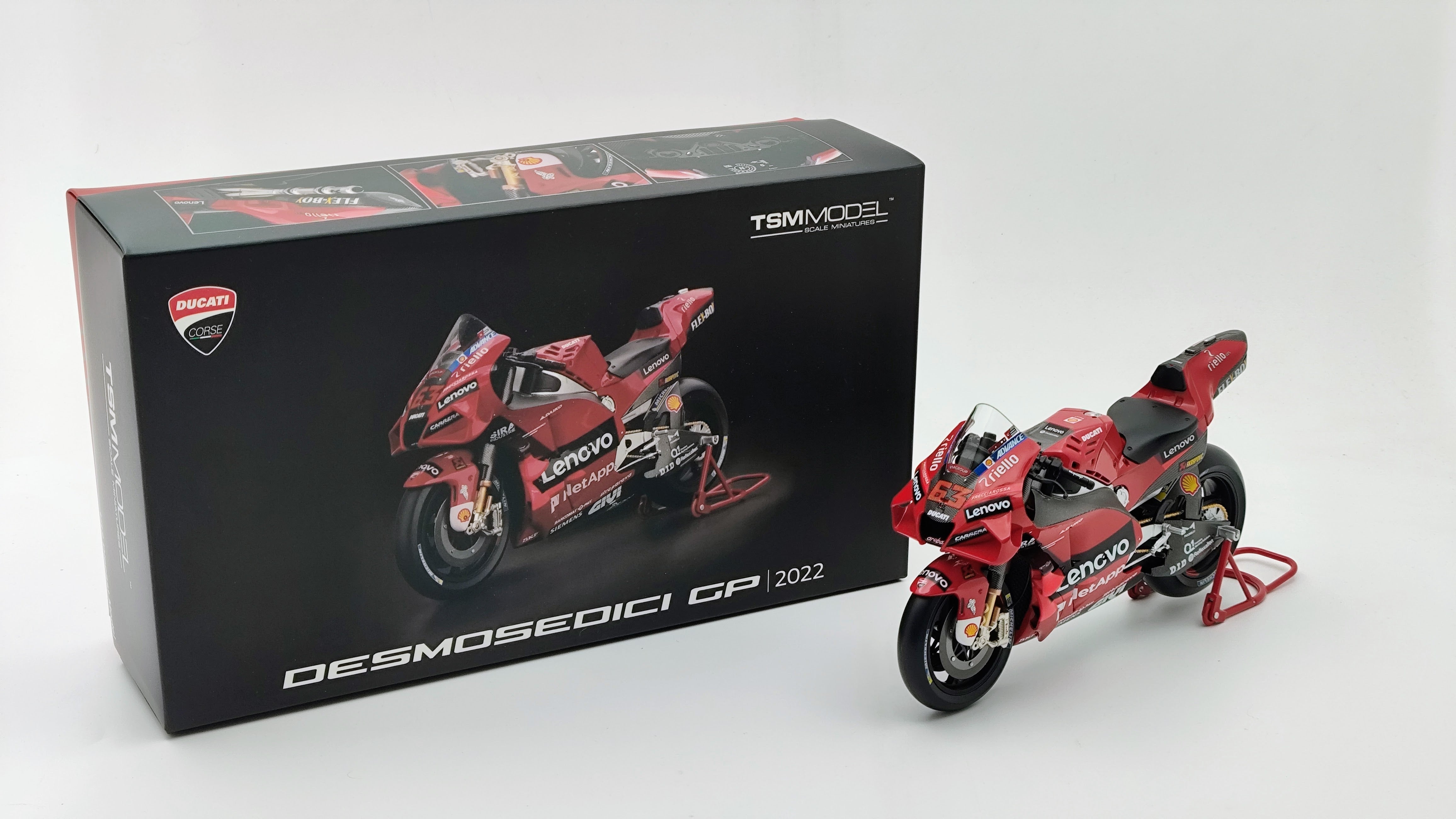 TSM Moto GP World Champion Ducati GP22 Francesco Pecco Bagnaia