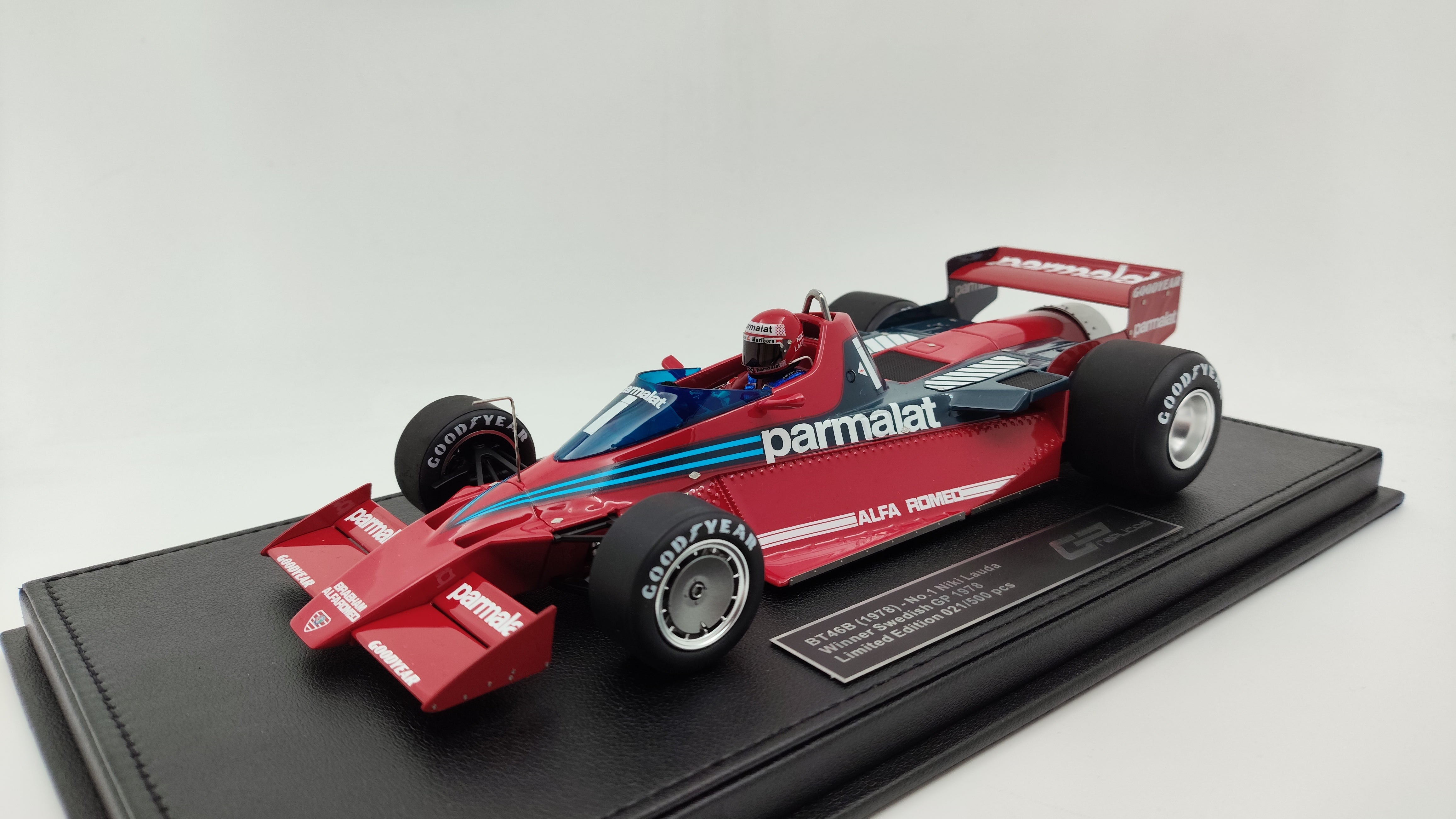 GP Replicas Brabham BT46b Niki Lauda 1978 Winner Swedish GP 1/18