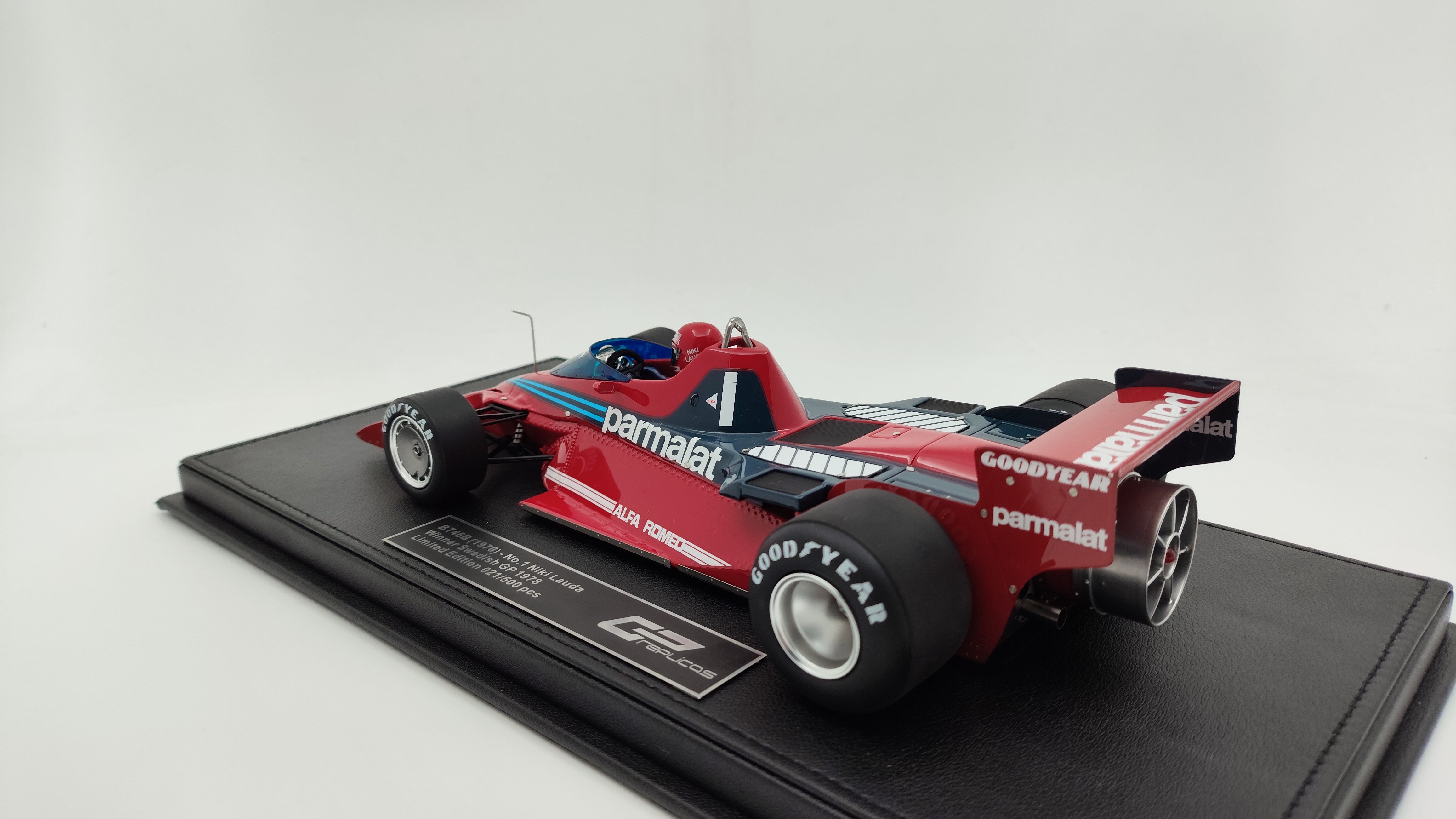 GP Replicas Brabham BT46b Niki Lauda 1978 Winner Swedish GP 1/18