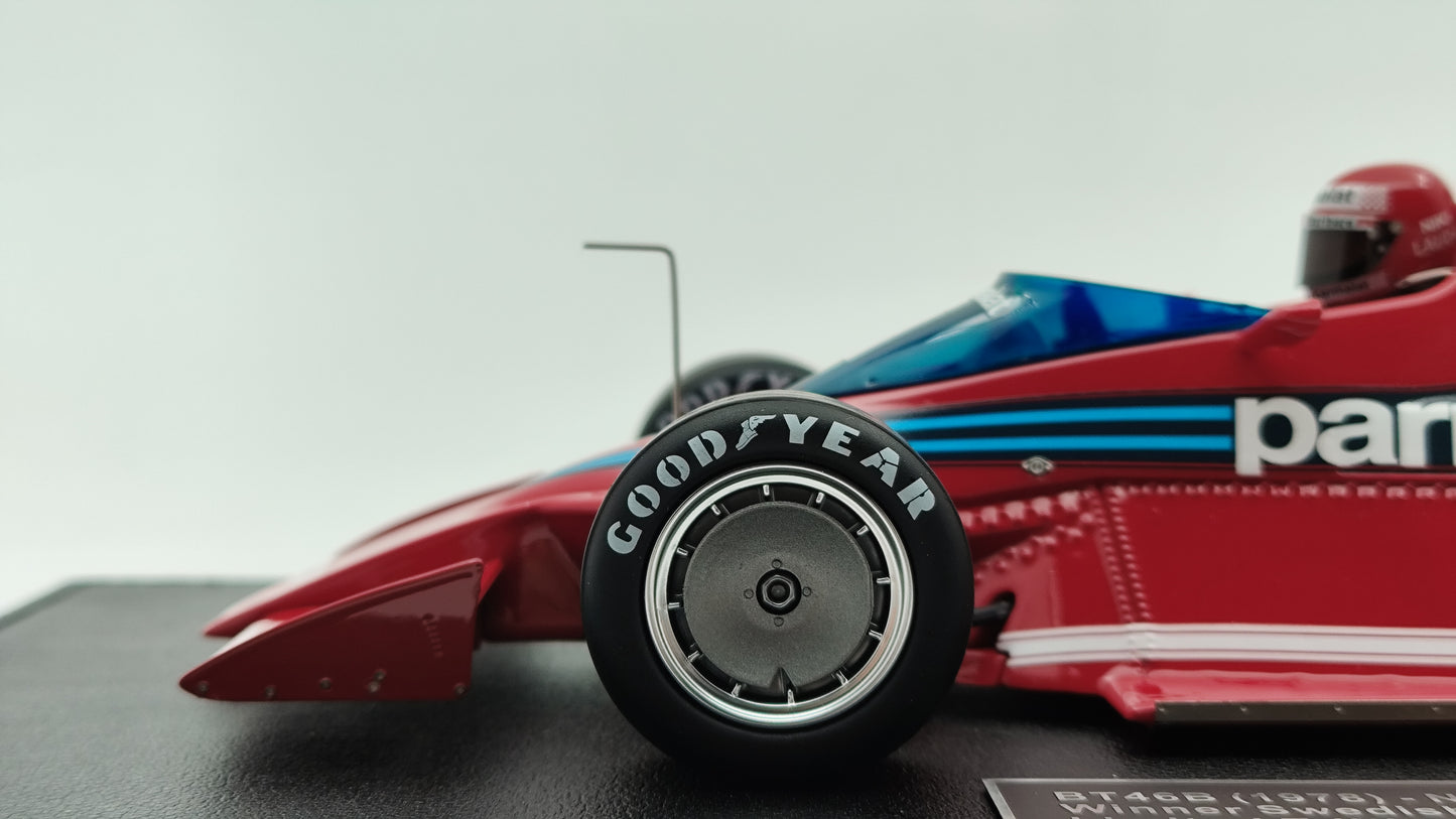 GP Replicas Brabham BT46b Niki Lauda 1978 Winner Swedish GP 1/18 GP150AWD
