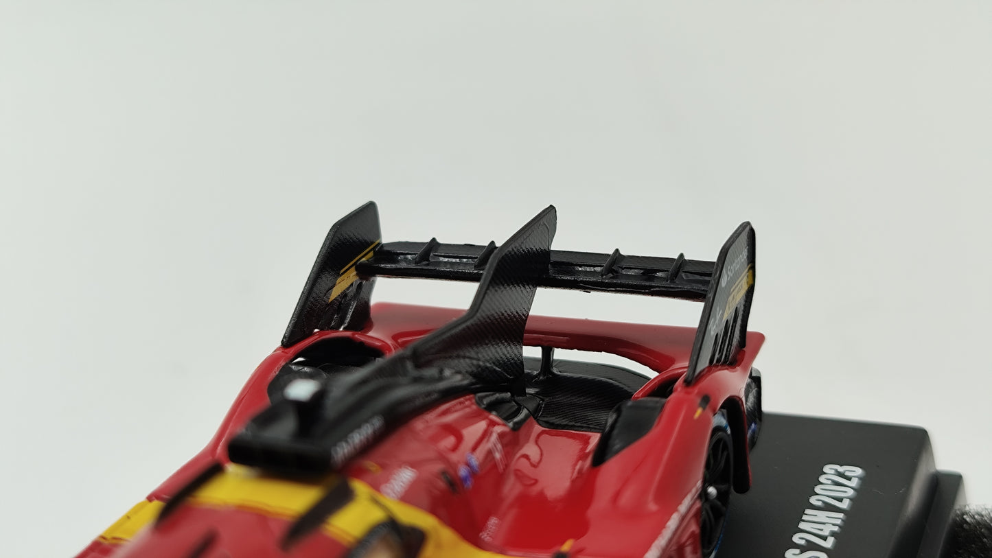 Looksmart Ferrari 499P Giovinazzi, Calado, Pierguidi Le Mans 2023 Winners 1/64 LS64001LM