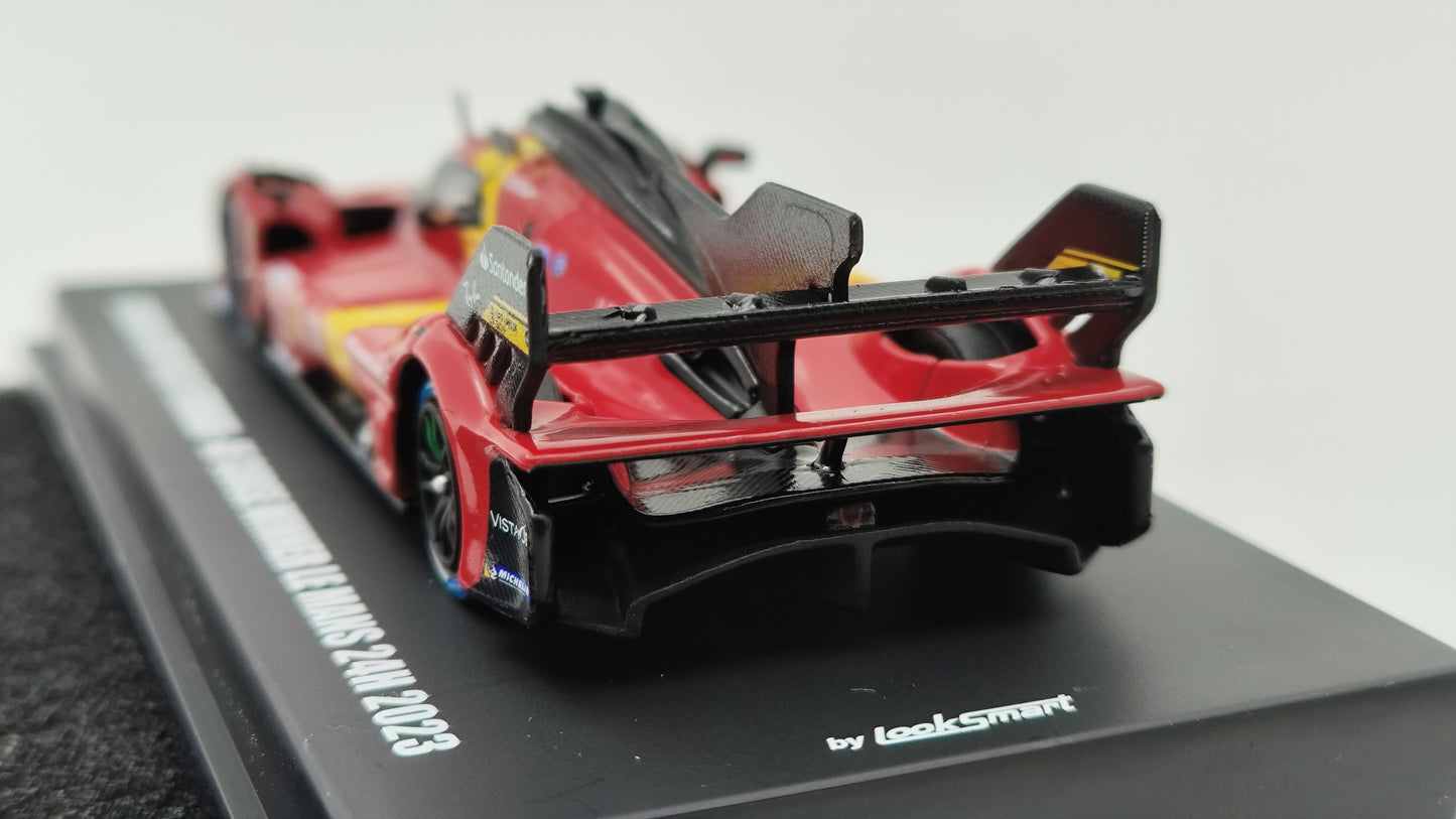 Looksmart Ferrari 499P Giovinazzi, Calado, Pierguidi Le Mans 2023 Winners 1/64 LS64001LM