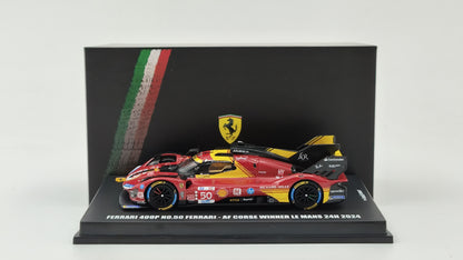 Looksmart Ferrari 499P Fuoco/Molina/Nielsen Le Mans 2024 Winners 1/64 LS64002LM