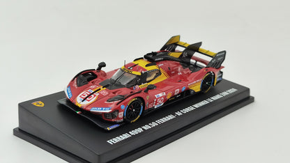 Looksmart Ferrari 499P Fuoco/Molina/Nielsen Le Mans 2024 Winners 1/64 LS64002LM