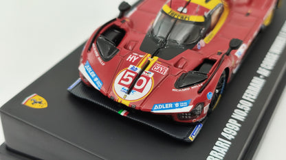 Looksmart Ferrari 499P Fuoco/Molina/Nielsen Le Mans 2024 Winners 1/64 LS64002LM