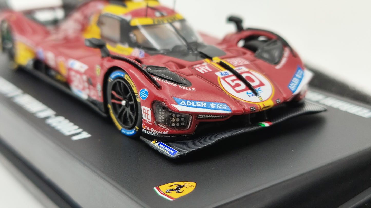 Looksmart Ferrari 499P Fuoco/Molina/Nielsen Le Mans 2024 Winners 1/64 LS64002LM