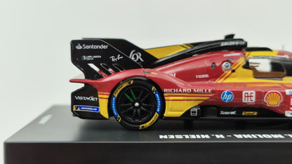 Looksmart Ferrari 499P Fuoco/Molina/Nielsen Le Mans 2024 Winners 1/64 LS64002LM