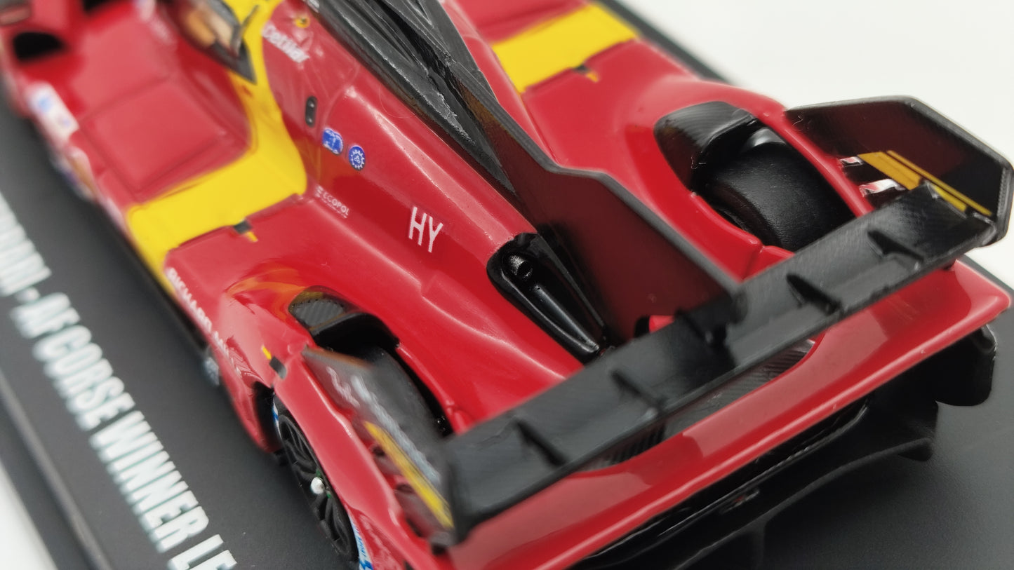 Looksmart Ferrari 499P Giovinazzi, Calado, Pierguidi Le Mans 2023 Winners 1/64 LS64001LM