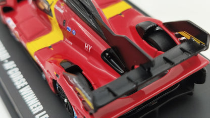 Looksmart Ferrari 499P Giovinazzi, Calado, Pierguidi Le Mans 2023 Winners 1/64 LS64001LM