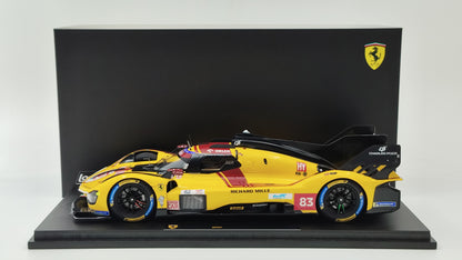 Looksmart Ferrari 499P Kubica/Ye/Hanson Le Mans 2025 Winners 1/64 LS18LM053