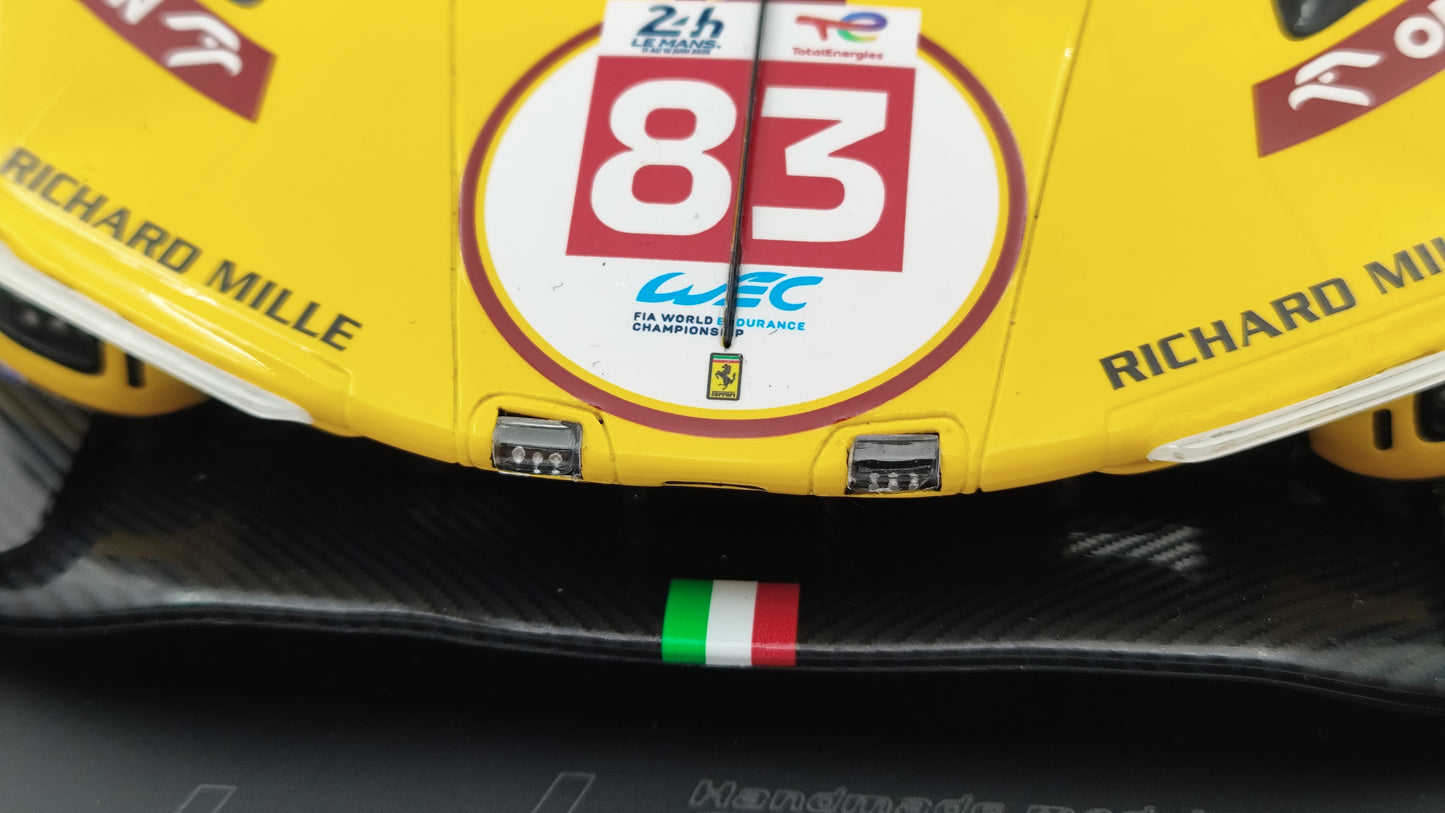 Looksmart Ferrari 499P Kubica/Ye/Hanson Le Mans 2025 Winners 1/64 LS18LM053