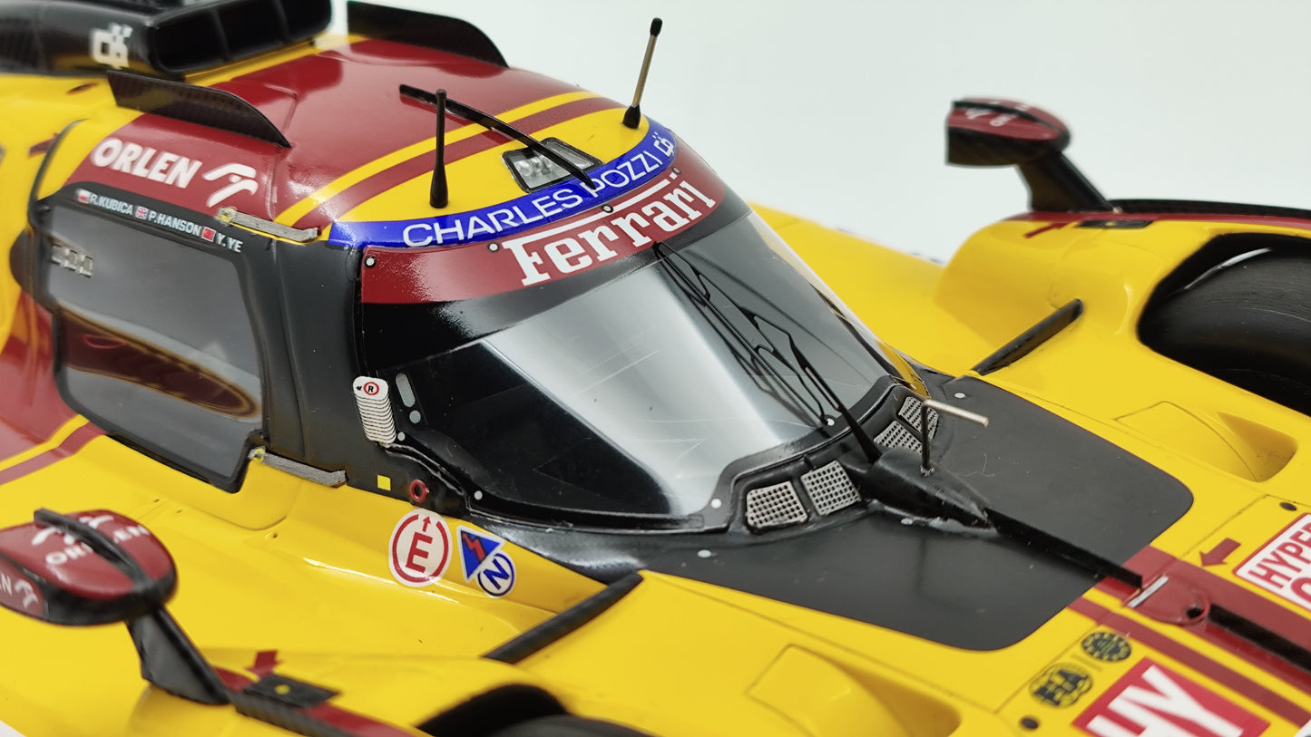 Looksmart Ferrari 499P Kubica/Ye/Hanson Le Mans 2025 Winners 1/64 LS18LM053