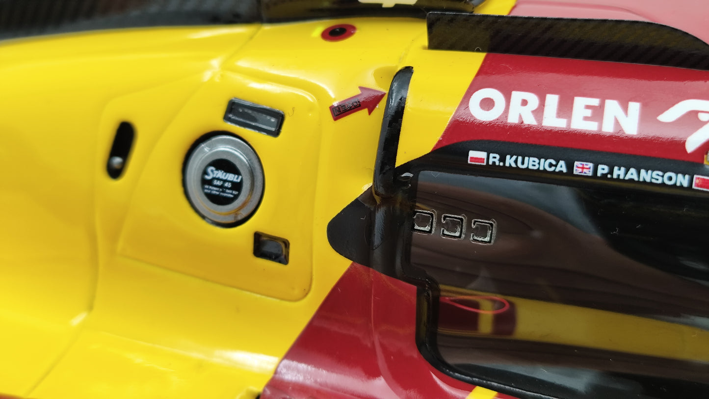 Looksmart Ferrari 499P Kubica/Ye/Hanson Le Mans 2025 Winners 1/64 LS18LM053