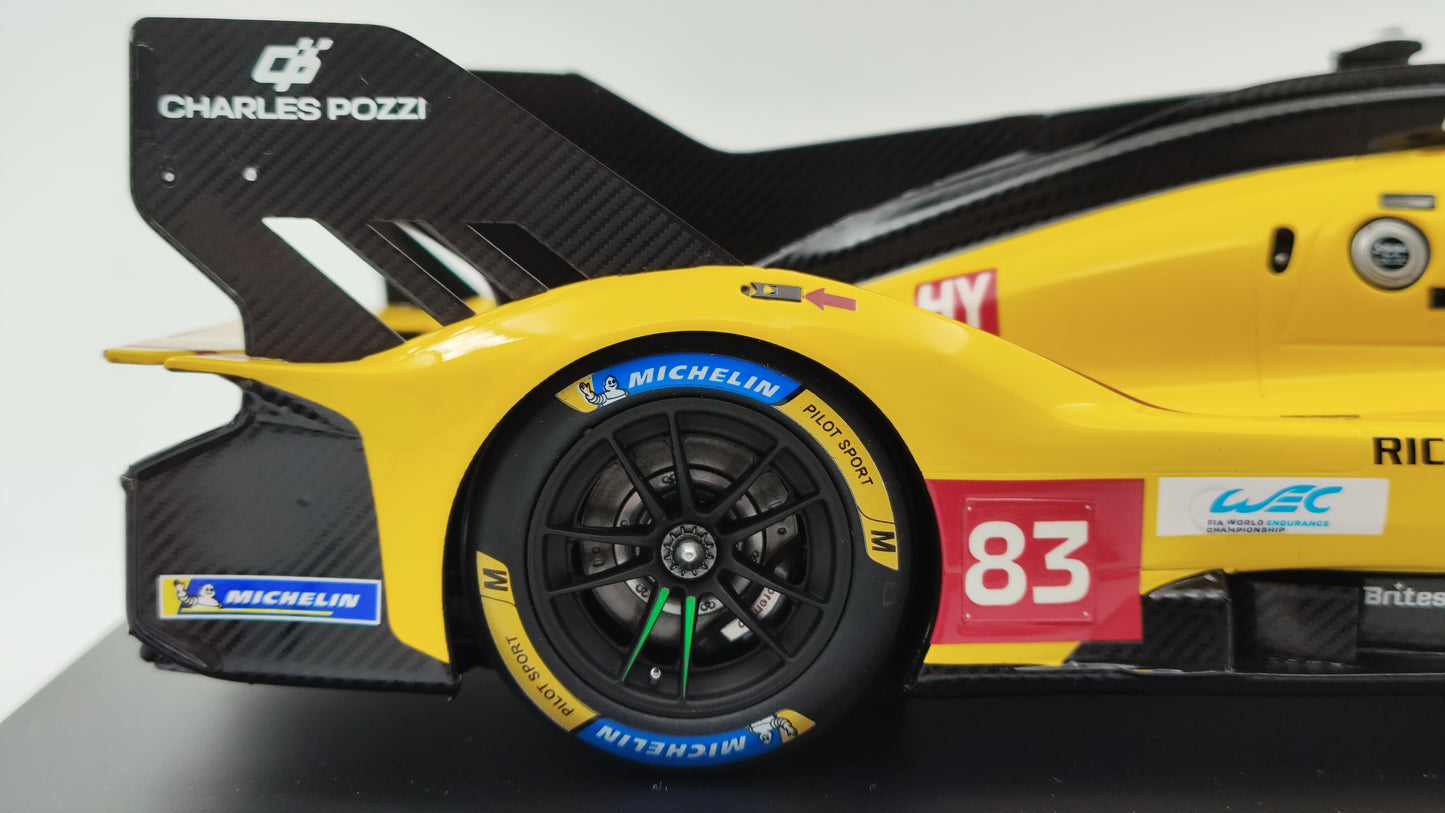 Looksmart Ferrari 499P Kubica/Ye/Hanson Le Mans 2025 Winners 1/64 LS18LM053