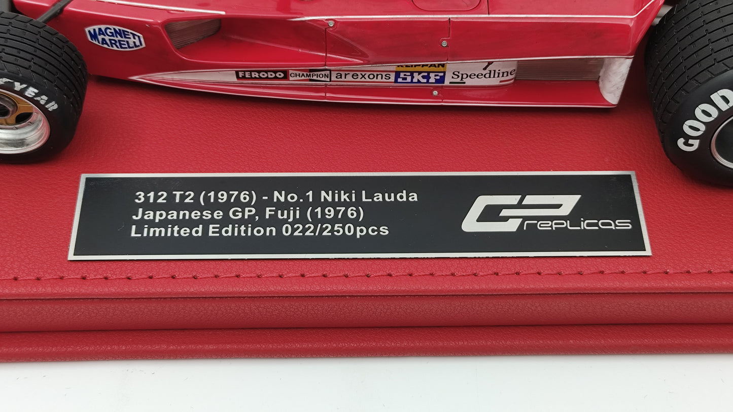 GP Replicas Ferrari 312T2 Niki Lauda 1976 Japanese GP 1/18 GPNL01AWDD