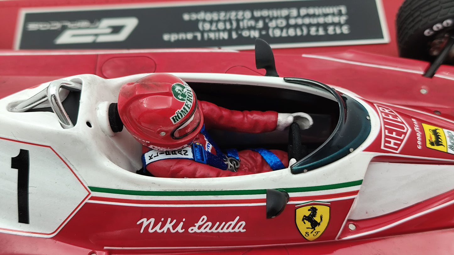 GP Replicas Ferrari 312T2 Niki Lauda 1976 Japanese GP 1/18 GPNL01AWDD