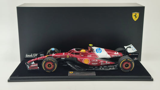 Looksmart Ferrari SF-25 Lewis Hamilton Chinese GP Sprint Race Winner 2025 1/18 LS18F1065