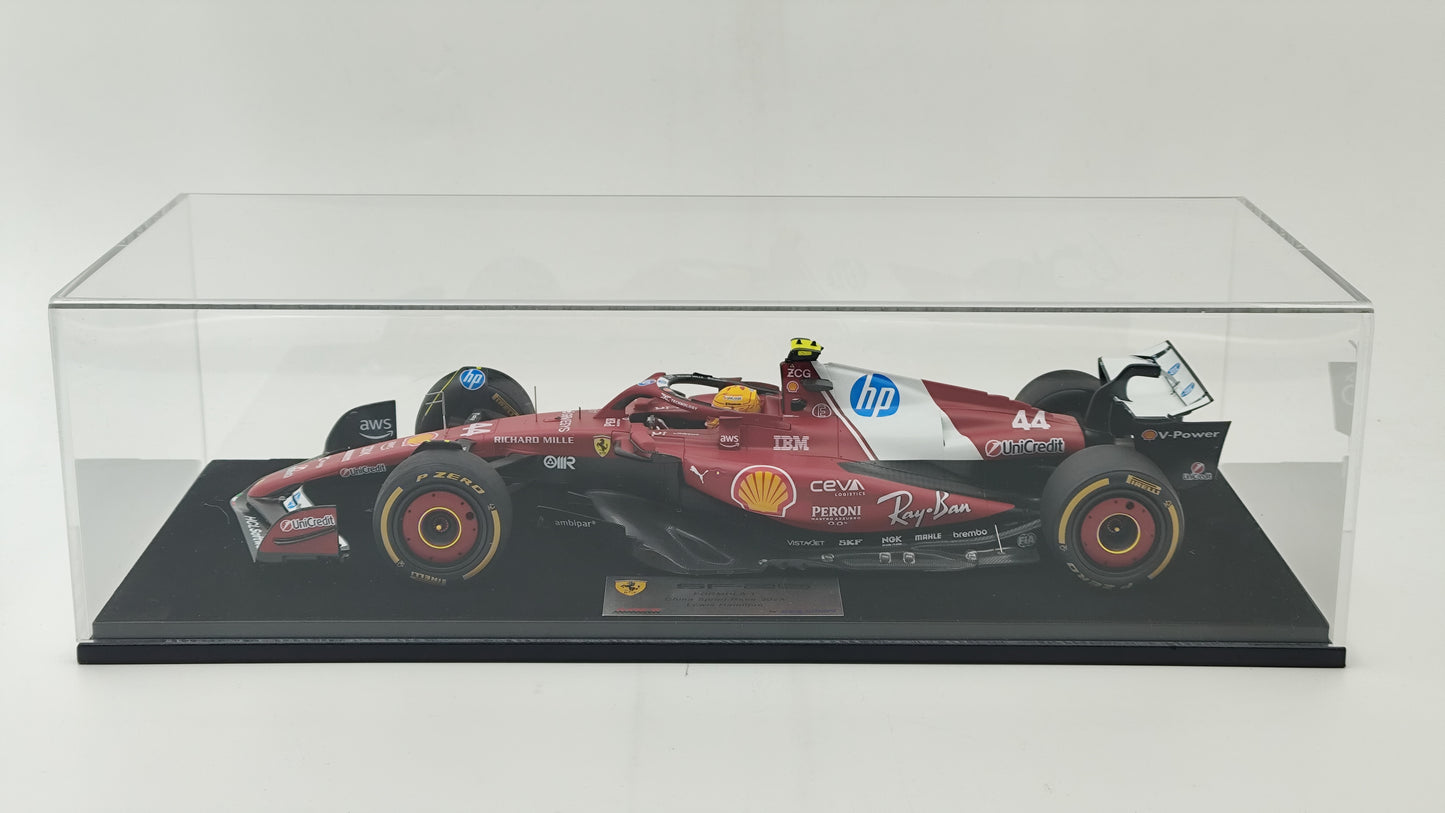 Looksmart Ferrari SF-25 Lewis Hamilton Chinese GP Sprint Race Winner 2025 1/18 LS18F1065