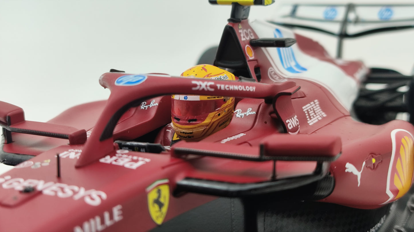 Looksmart Ferrari SF-25 Lewis Hamilton Chinese GP Sprint Race Winner 2025 1/18 LS18F1065