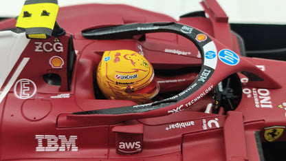 Looksmart Ferrari SF-25 Lewis Hamilton Chinese GP Sprint Race Winner 2025 1/18 LS18F1065