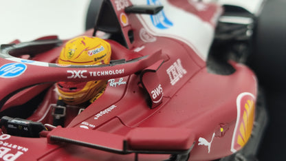 Looksmart Ferrari SF-25 Lewis Hamilton Chinese GP Sprint Race Winner 2025 1/18 LS18F1065