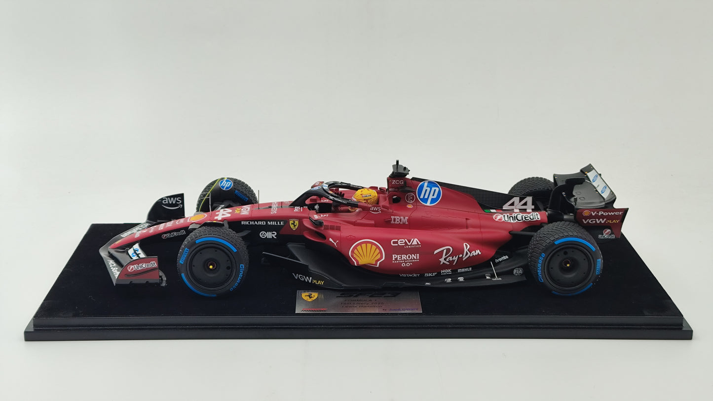 Looksmart Ferrari SF-23 Lewis Hamilton Fiorano First Test 2025 1/18 LS18F1073
