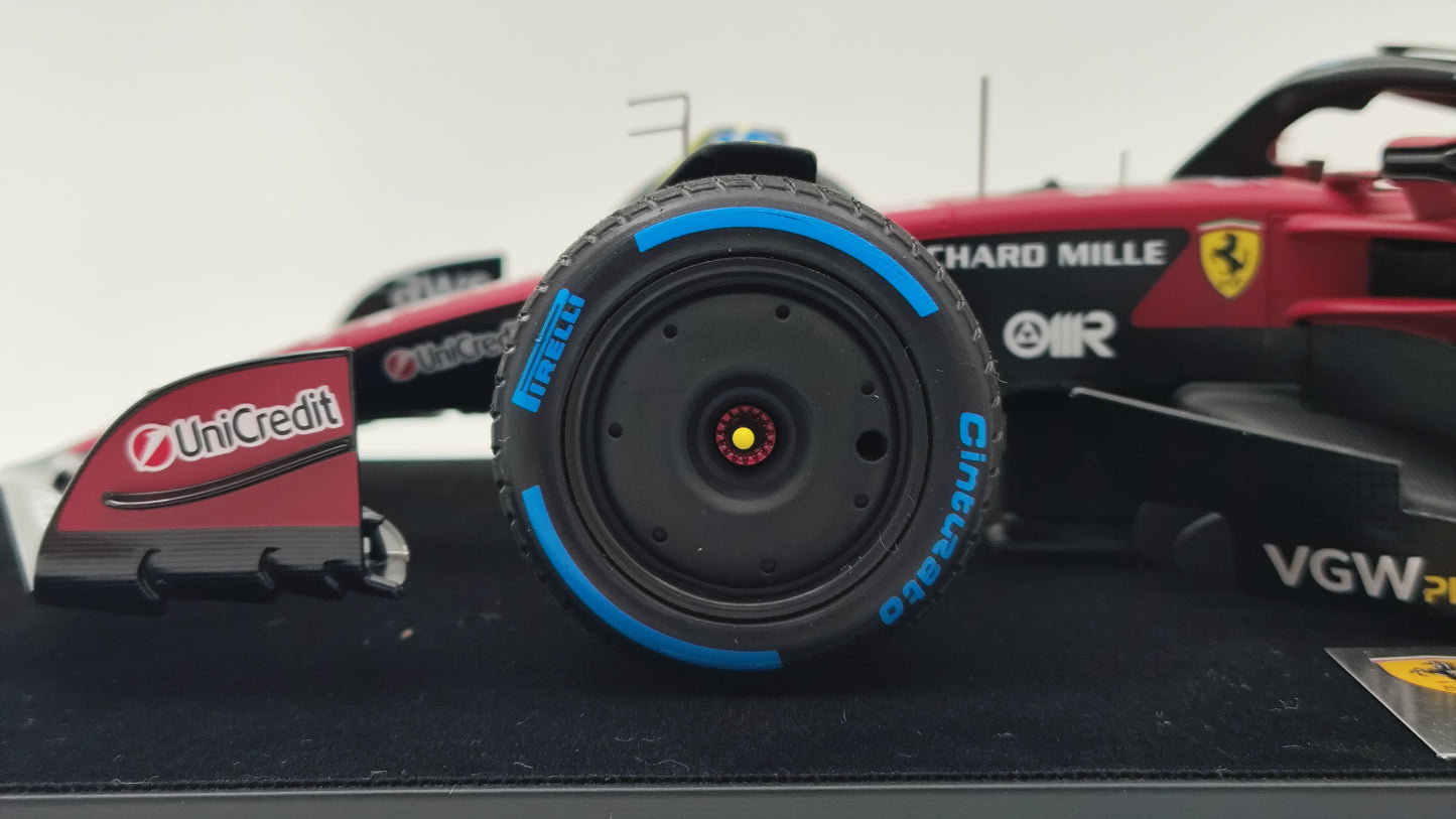 Looksmart Ferrari SF-23 Lewis Hamilton Fiorano First Test 2025 1/18 LS18F1073