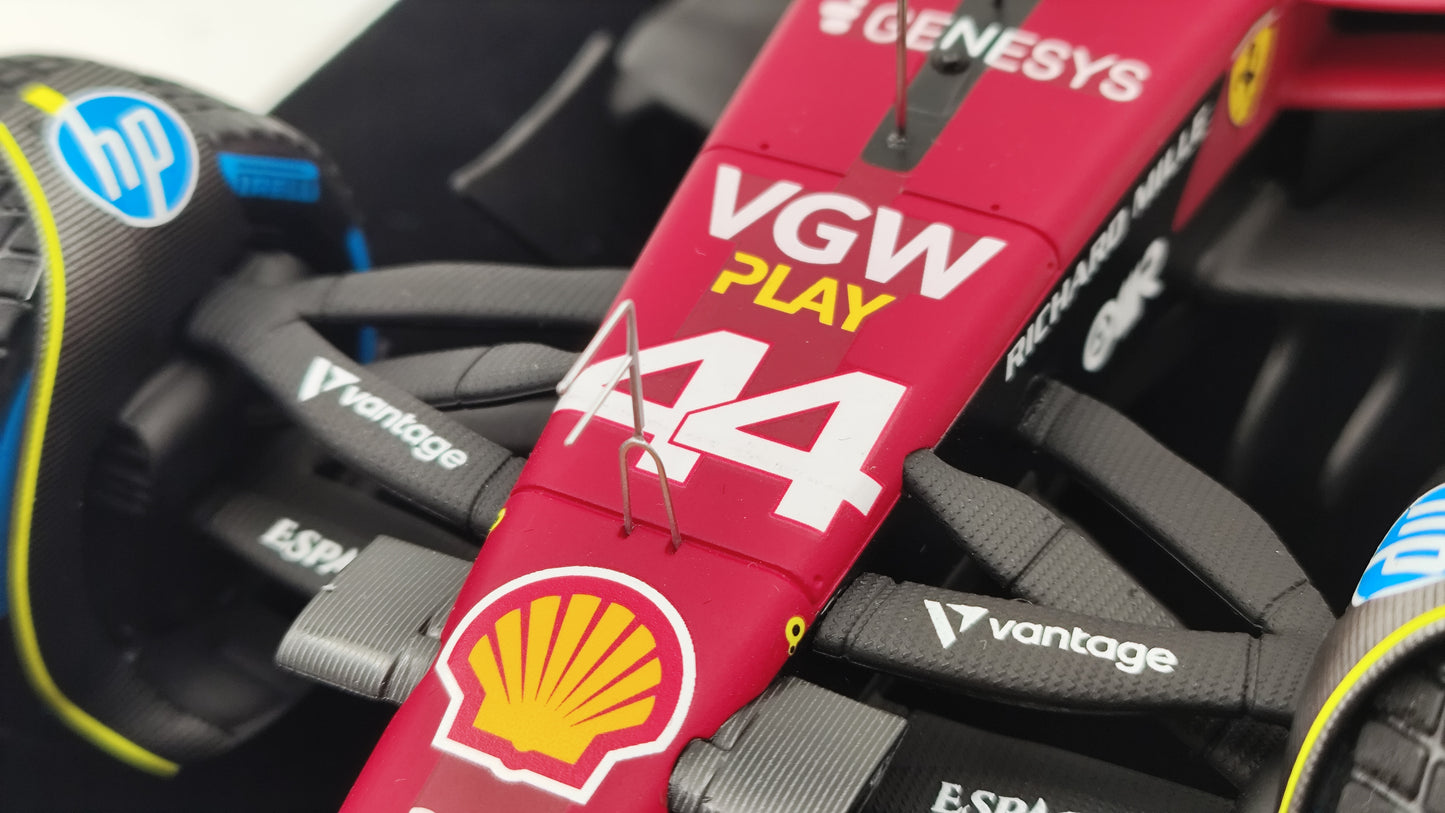 Looksmart Ferrari SF-23 Lewis Hamilton Fiorano First Test 2025 1/18 LS18F1073