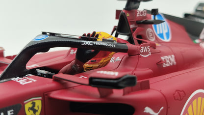 Looksmart Ferrari SF-23 Lewis Hamilton Fiorano First Test 2025 1/18 LS18F1073