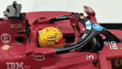 Looksmart Ferrari SF-23 Lewis Hamilton Fiorano First Test 2025 1/18 LS18F1073
