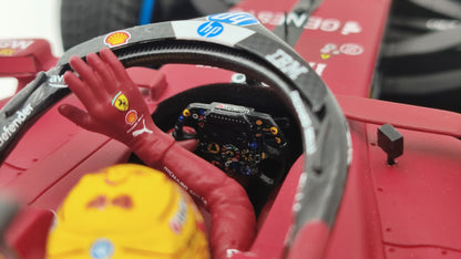 Looksmart Ferrari SF-23 Lewis Hamilton Fiorano First Test 2025 1/18 LS18F1073
