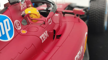 Looksmart Ferrari SF-23 Lewis Hamilton Fiorano First Test 2025 1/18 LS18F1073