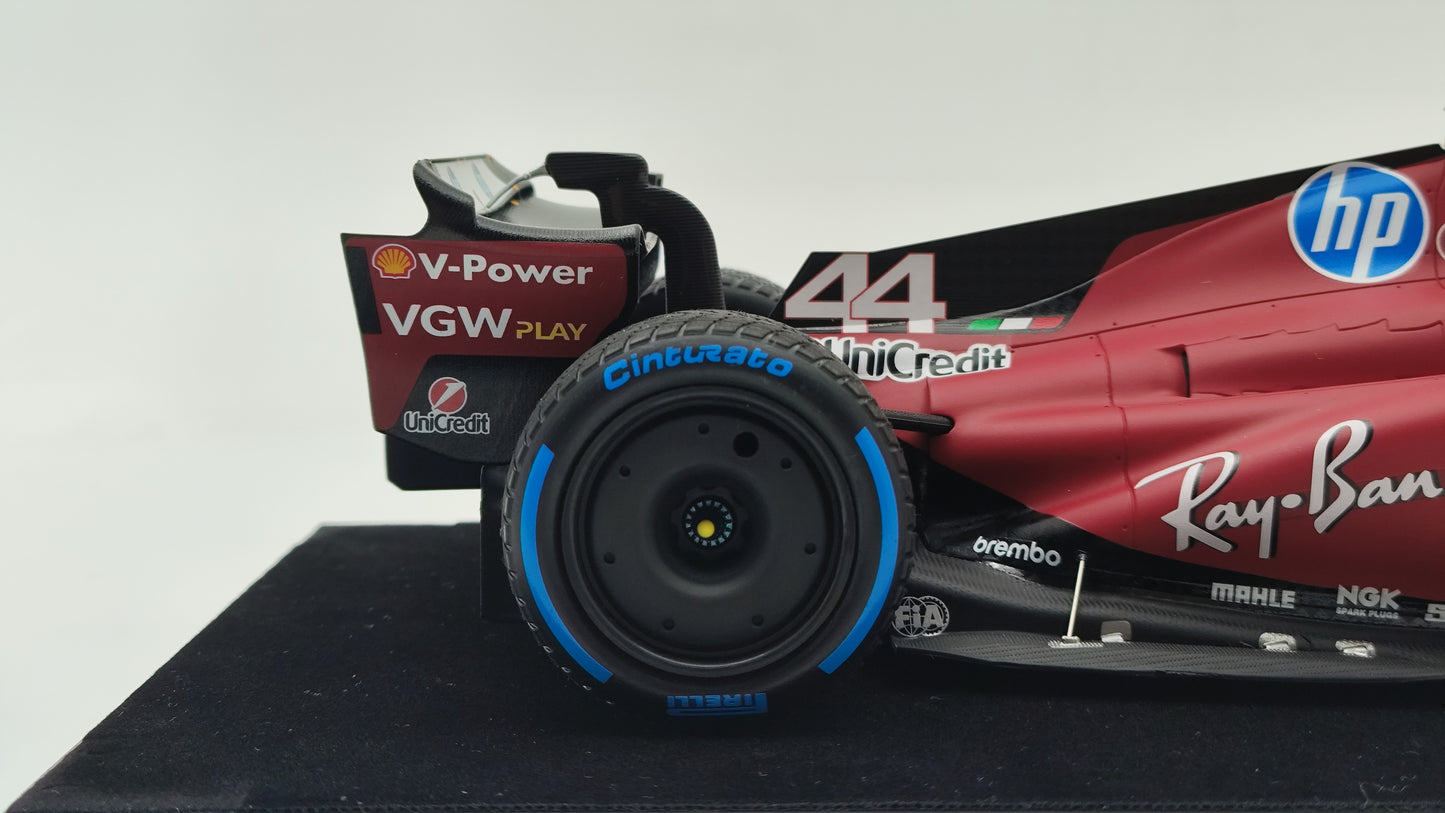 Looksmart Ferrari SF-23 Lewis Hamilton Fiorano First Test 2025 1/18 LS18F1073