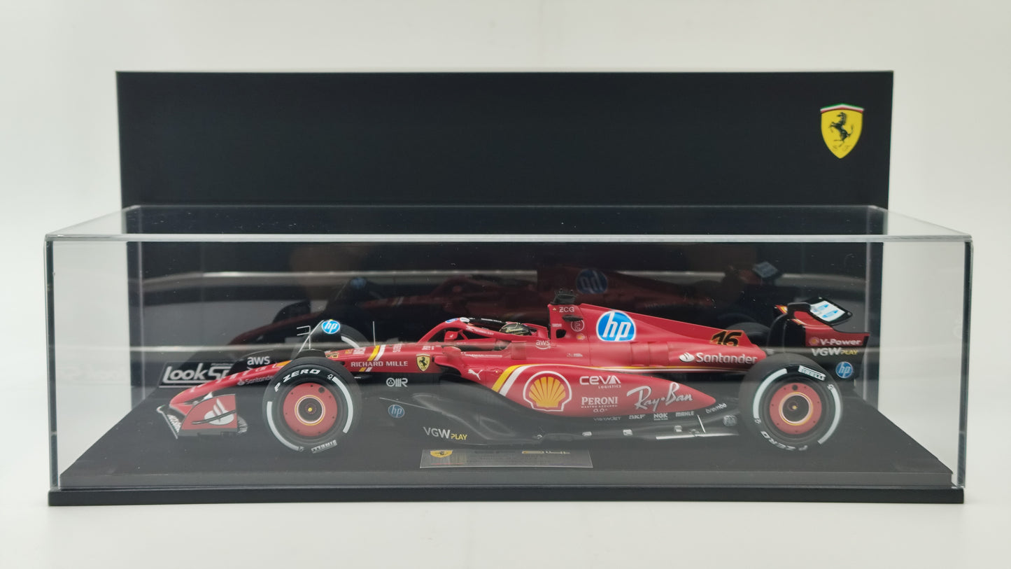Looksmart Ferrari SF-24 Charles Leclerc Italian GP Winner 2024 1/18 LS18F1065