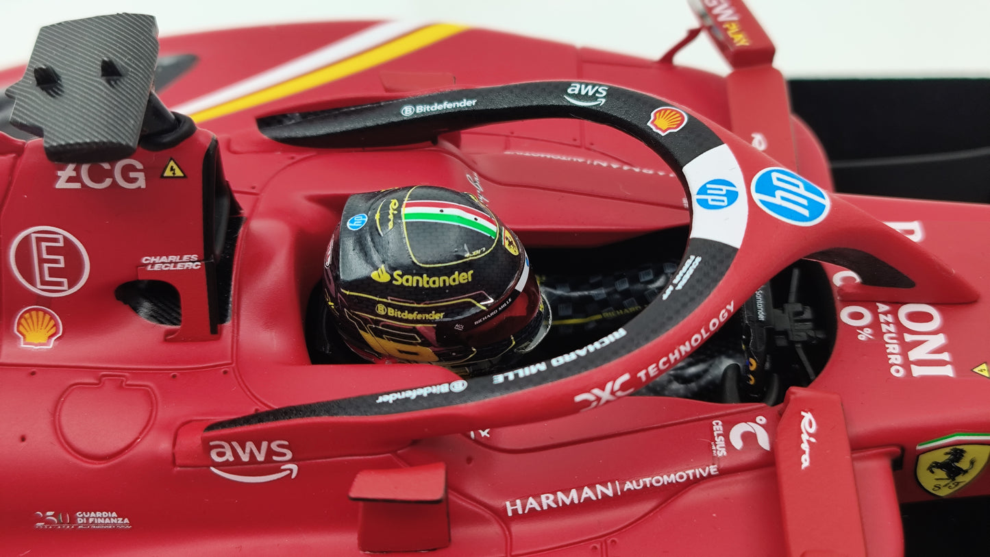 Looksmart Ferrari SF-24 Charles Leclerc Italian GP Winner 2024 1/18 LS18F1065