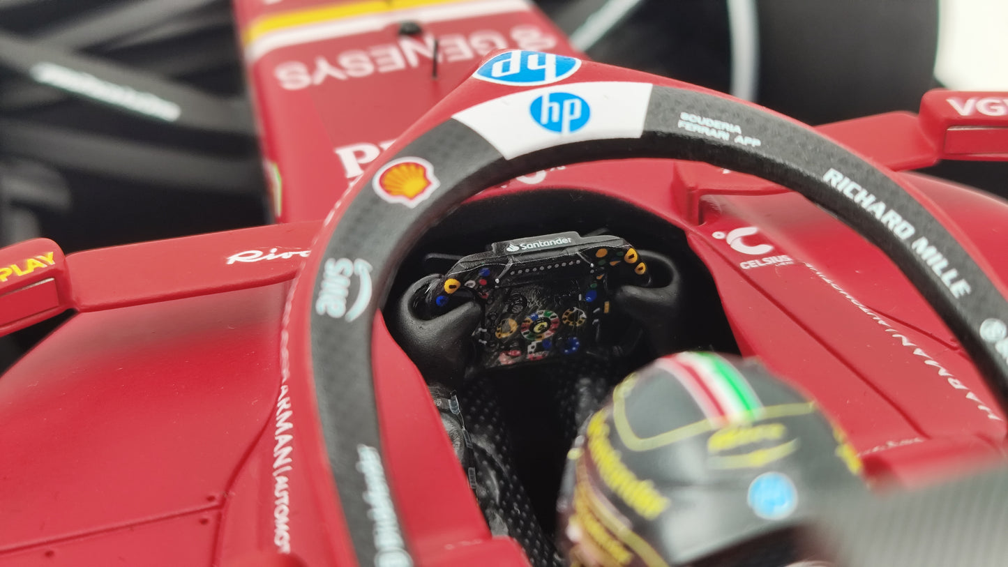 Looksmart Ferrari SF-24 Charles Leclerc Italian GP Winner 2024 1/18 LS18F1065