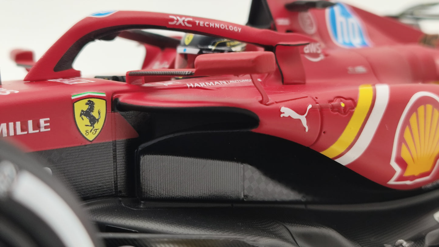 Looksmart Ferrari SF-24 Charles Leclerc Italian GP Winner 2024 1/18 LS18F1065
