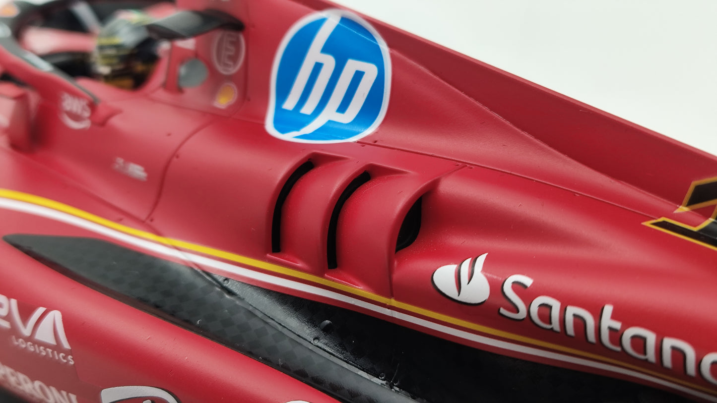 Looksmart Ferrari SF-24 Charles Leclerc Italian GP Winner 2024 1/18 LS18F1065