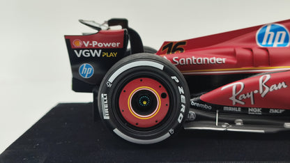 Looksmart Ferrari SF-24 Charles Leclerc Italian GP Winner 2024 1/18 LS18F1065