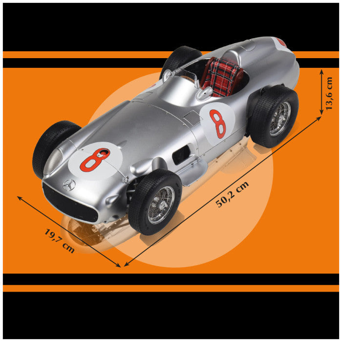 IXO Diamond 8 Mercedes W196 R n°8 Juan Manuel Fangio 1954-55 F1