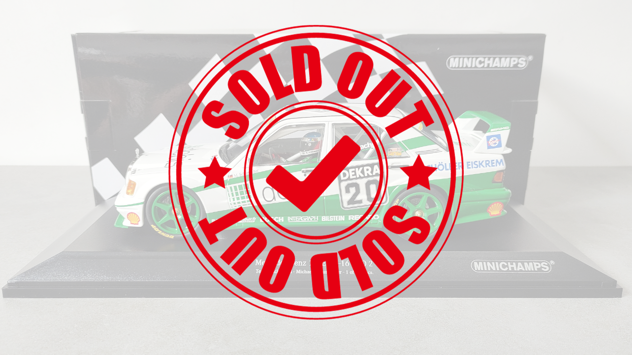 Minichamps Zakspeed Mercedes 190E Evo2 DTM Michael Schumacher 1991 1/18